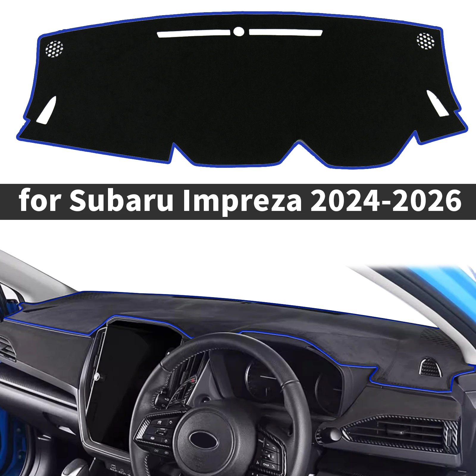

fit for 2024 2025 2026 Subaru Impreza DashMat Sunshade Dashmat Dashboard Cover Pad Protective Carpet Car Accessories