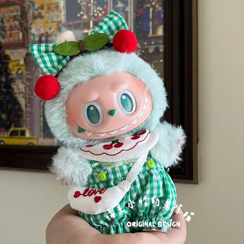 

[In Stock] Labubu 'Warning: High Energy!' Series Cherry Outfit - Compatible With Labubu 1.0/2.0/3.0 Vinyl Figures