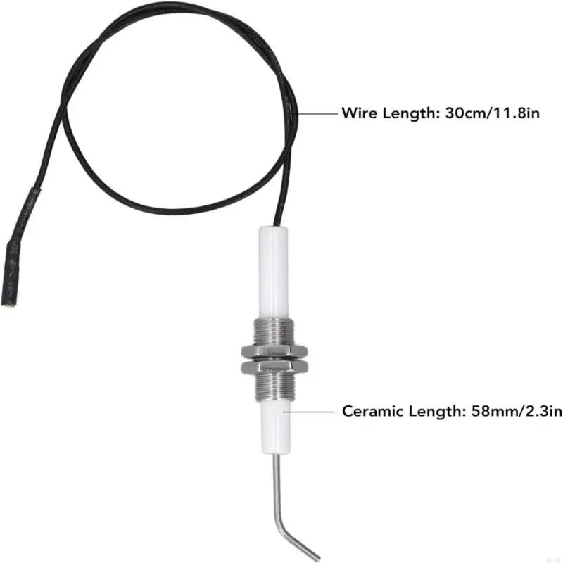 808Fグリルイグナイター交換加熱部パーツイグニッションロッドグリル加熱部品