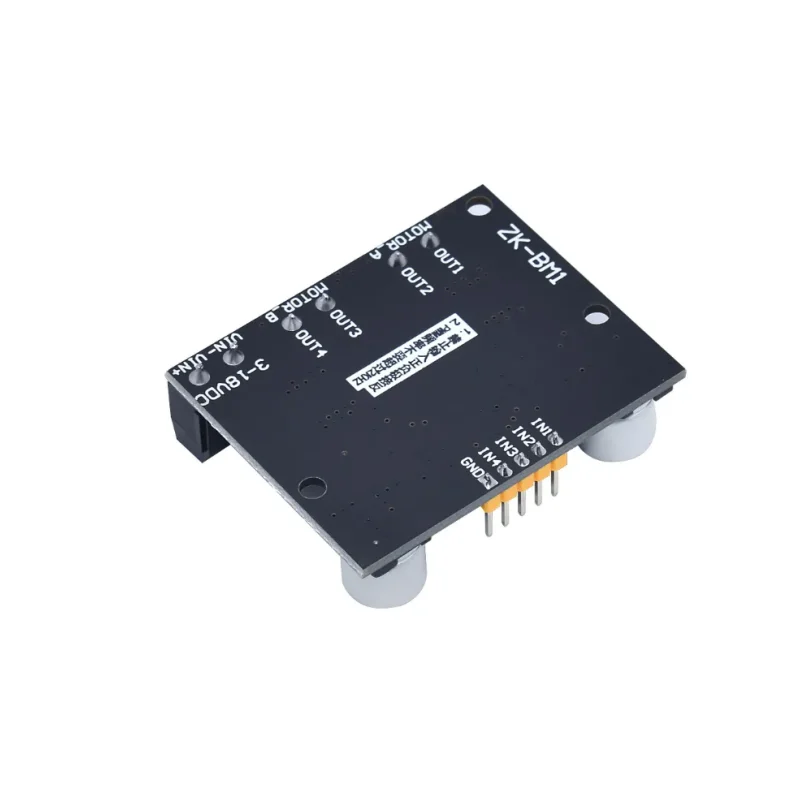 10A dual DC motor drive module forward and reverse PWM speed regulation dimming 3-18v low voltage high current