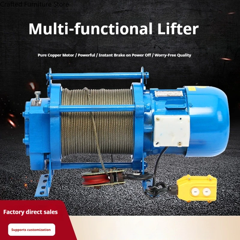 Multifunctional Winch Lightweight Durable Building Winch Decoration Easy Install Nice Commercial Machinery Wciągarka ZY60JYJ