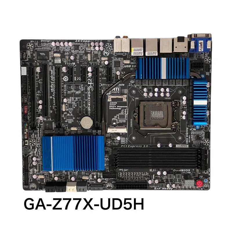 

For Gigabyte GA-Z77X-UD5H Motherboard 32GB LGA 1155 DDR3 ATX Mainboard 100% Tested OK Fully Work Free Shipping