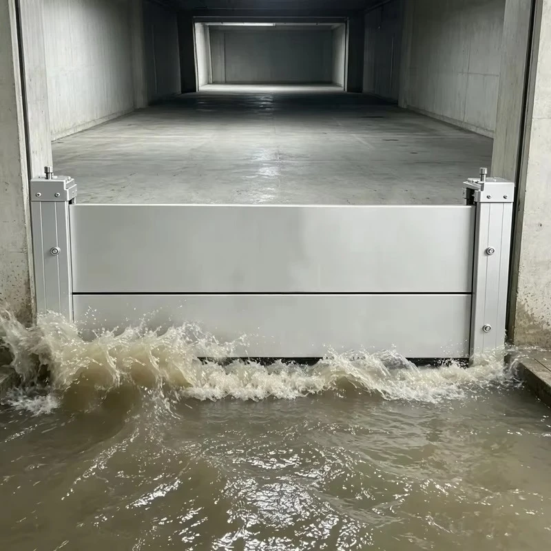 Aluminum Flood Barrier Panel for Door - Emergency Water Control Wall Protection Baffle, Waterproof Flood Safety Supply