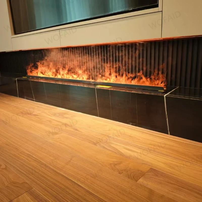 

Best for Rental Property! Durable Electric Fireplace, 5-Y Warranty, Water Mist Flame, No Maintenance, EU Tax Free Air Humidifier