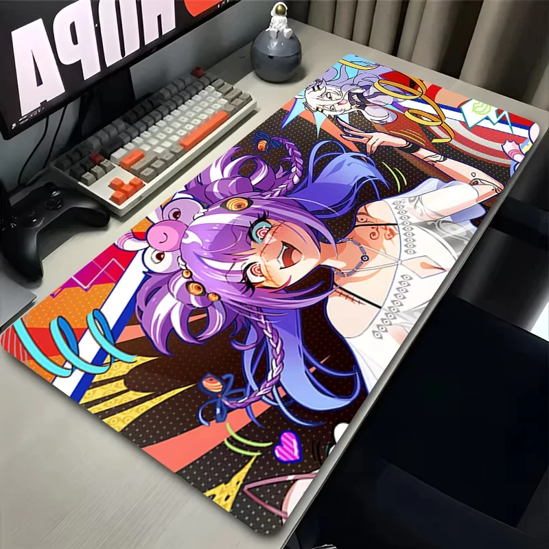 マウスパッド オフィスカーペット マウスマット ゲーマーラグ デスクアクセサリー コンピューターテーブルパッド PCカーペット V-Vshojo M-Michi Mochievee マウスパッド