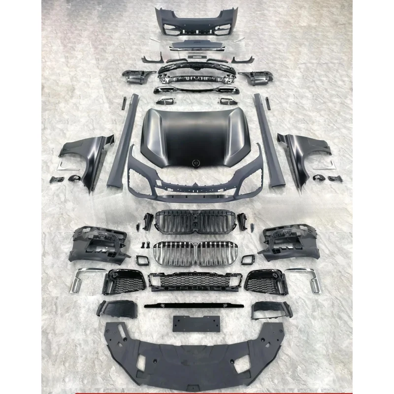 Newest Body Kit  Series G11/G12 2016-2018 to LCI M760 Style PP Material Front Bumper  Top Modification