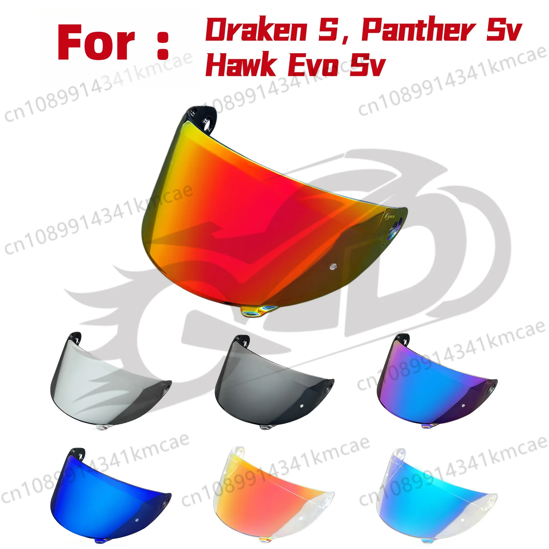

MT-V-18C Helmet lens for DrakenS Panther Sv Hawk Evo Sv day and night lenses visor capacete de moto casque moto