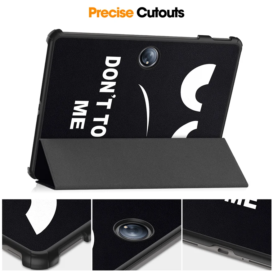 For One plus pad 2 Case 2024 PU Leather 12.1inch Auto-sleep/Wake Up Function Standing Angle Drop-proof Tablet Protective Shell