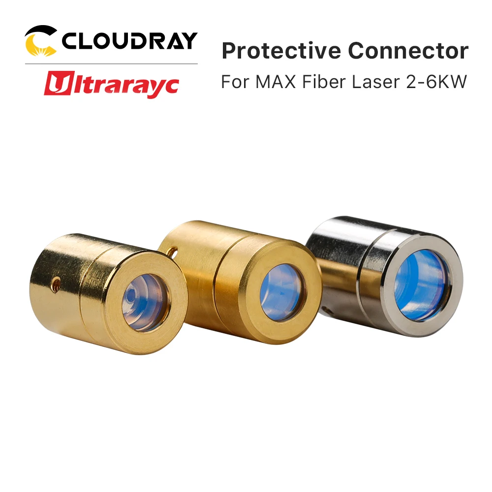 Ultrarayc Max Sợi Nguồn Laser 2-6KW Đầu Ra Bảo Vệ Cổng Kết Nối Ống Kính Nhóm Bảo Vệ Windows Cho Max Sợi Nguồn Laser