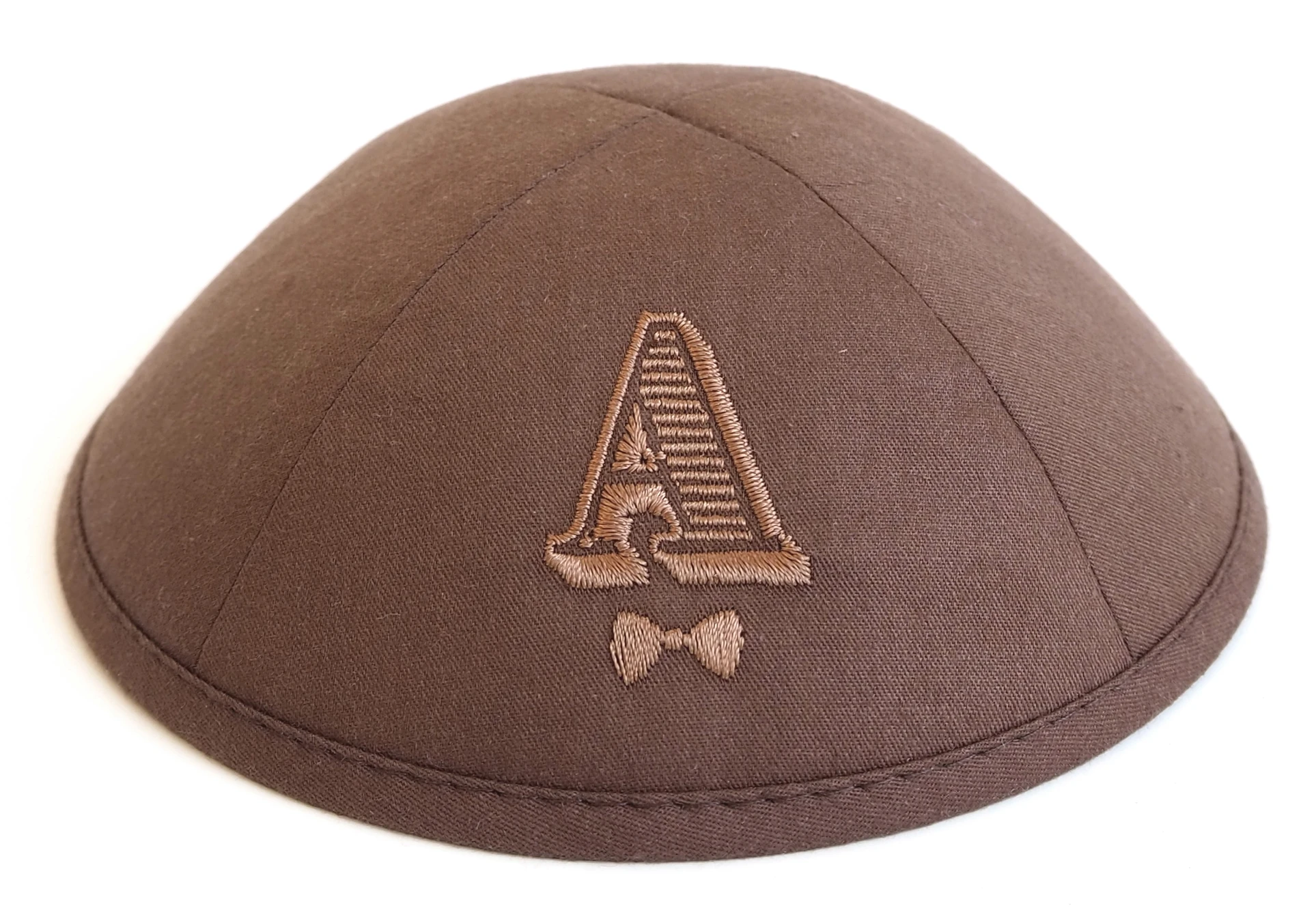 

Kigot, KIPPOT, kippa, YARMULKES, CIPA, casquettes musulmanes BROWN COTTON FABRIC