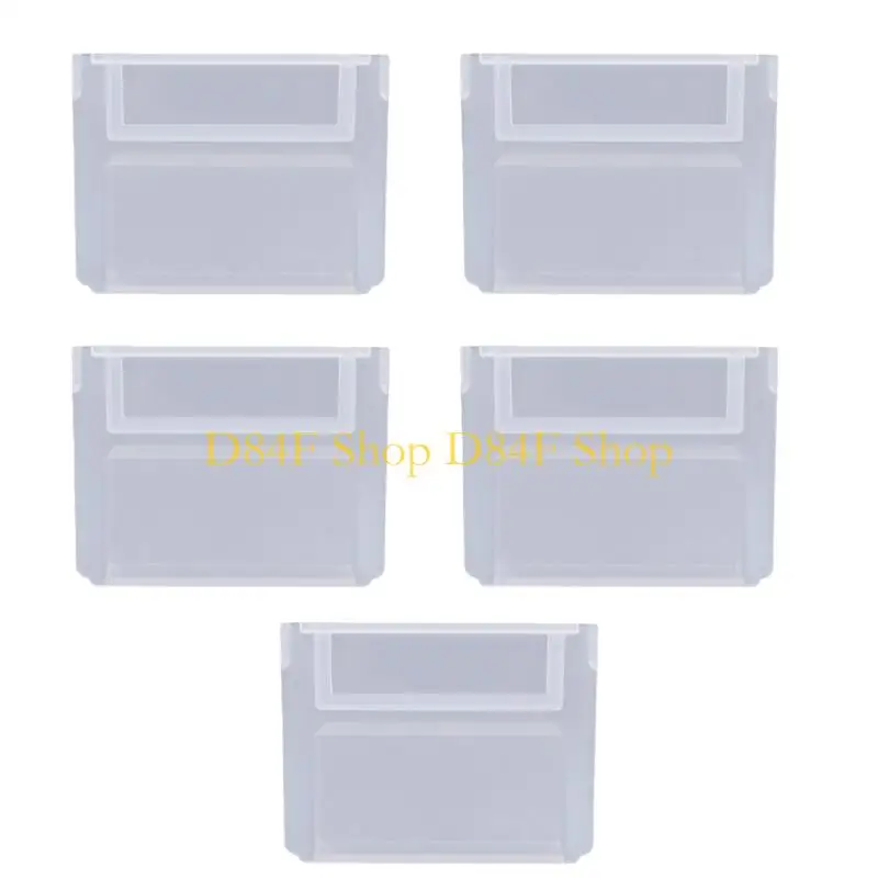 D84F Sturdy Tool Organizers Box With Separated Design And Large Capacity Tool Storage Case For Efficient Parts Storage