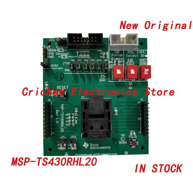 

MSP-TS430RHL20 MSP430FR2422IRHL/MSP430FR2522IRHL Microcontroller Socket Board