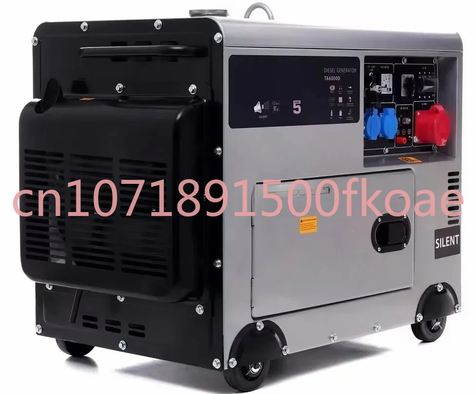 High Quality 8Kw 10Kva 50Hz Silent Generator Set, Water-cooled Fuel Free Inverter Generator