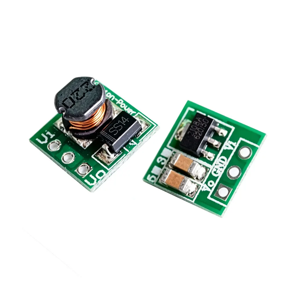 1-10pcs 0.9-5V To 5V DC-DC Step-Up Power Module Voltage Boost Converter Board 1.5V 1.8V 2.5V 3V 3.3V 3.7V 4.2V To 5V