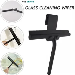 Glass Cleaner Wiper Scraper Shower Squeegee Hand Tools Window Cleaner Mirror Car Window Tiles Wiper Silica Gel Hanging Bracket