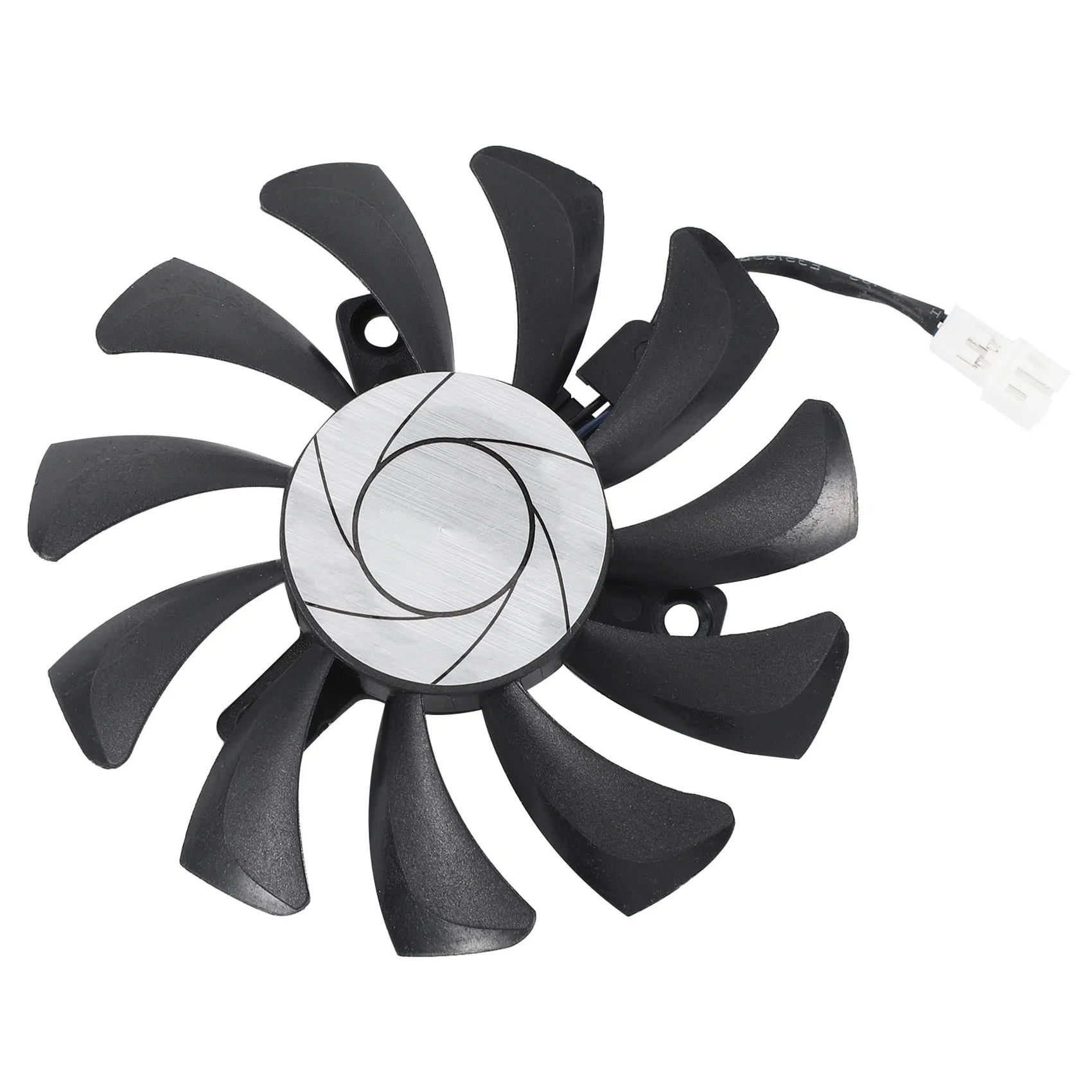 【POPULAR PICK】-HA8010H12F-Z 75MM 2Pin GTX1050Ti GPU Cooler DUAL Fan for GTX 1050Ti GTX-1050-Ti-4GT-OC(1Pcs)