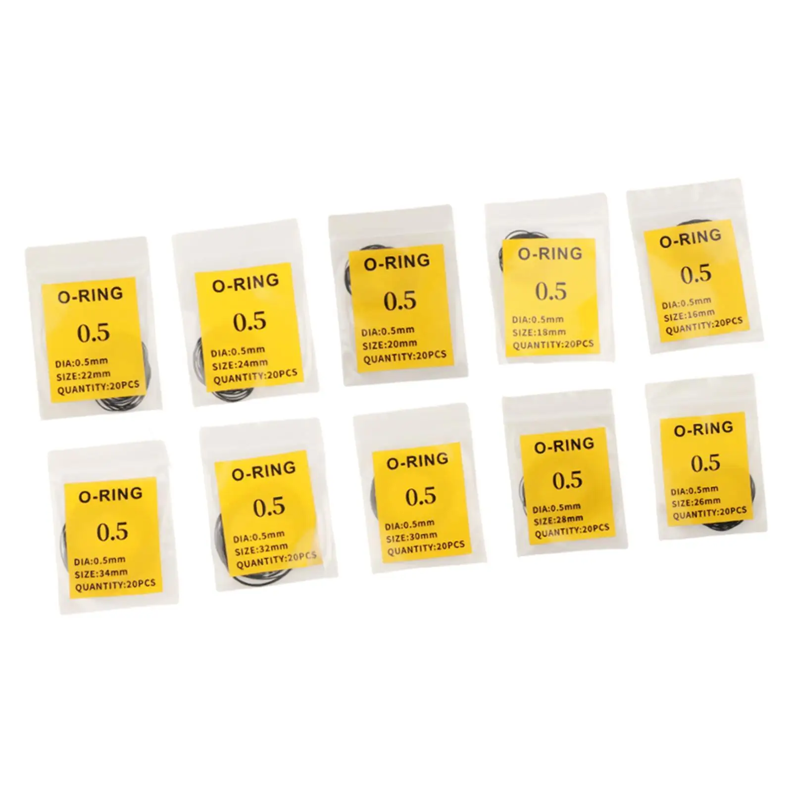 200x Watch Back Cover Gaskets Home Watchmaker Professional Use Sealing Rings