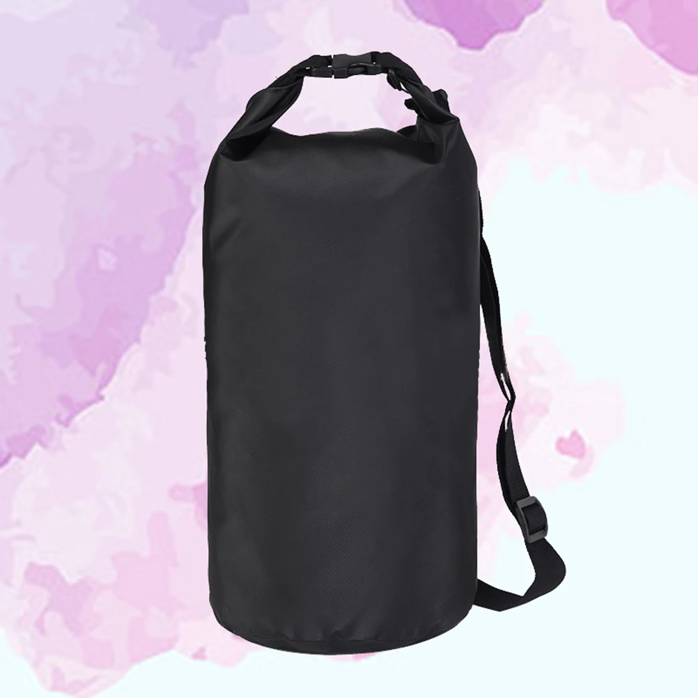 5L Waterproof Bucket Bag Portable Compression Design for Camping Hiking Drifting Rafting Outdoor Activities Lightweight Travel