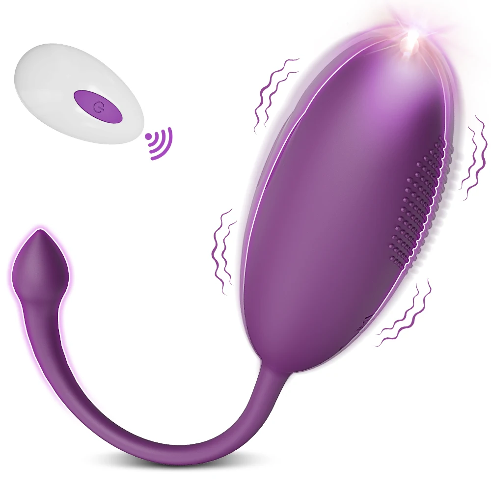 ​ Huevo vibrador con Control remoto para mujer, vibrador de punto G, simulador de bola vaginal, entrenador Kegel, huevo de amor, Juguetes sexuales, suministros para adultos