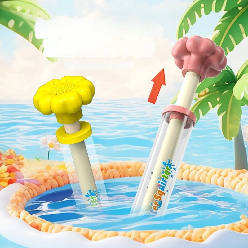 Leuk vuurwerk Waterstraal Spray Pusher Type Speelgoedwaterpistool voor kinderen Outdoor Leisure Spatten Festival Prop