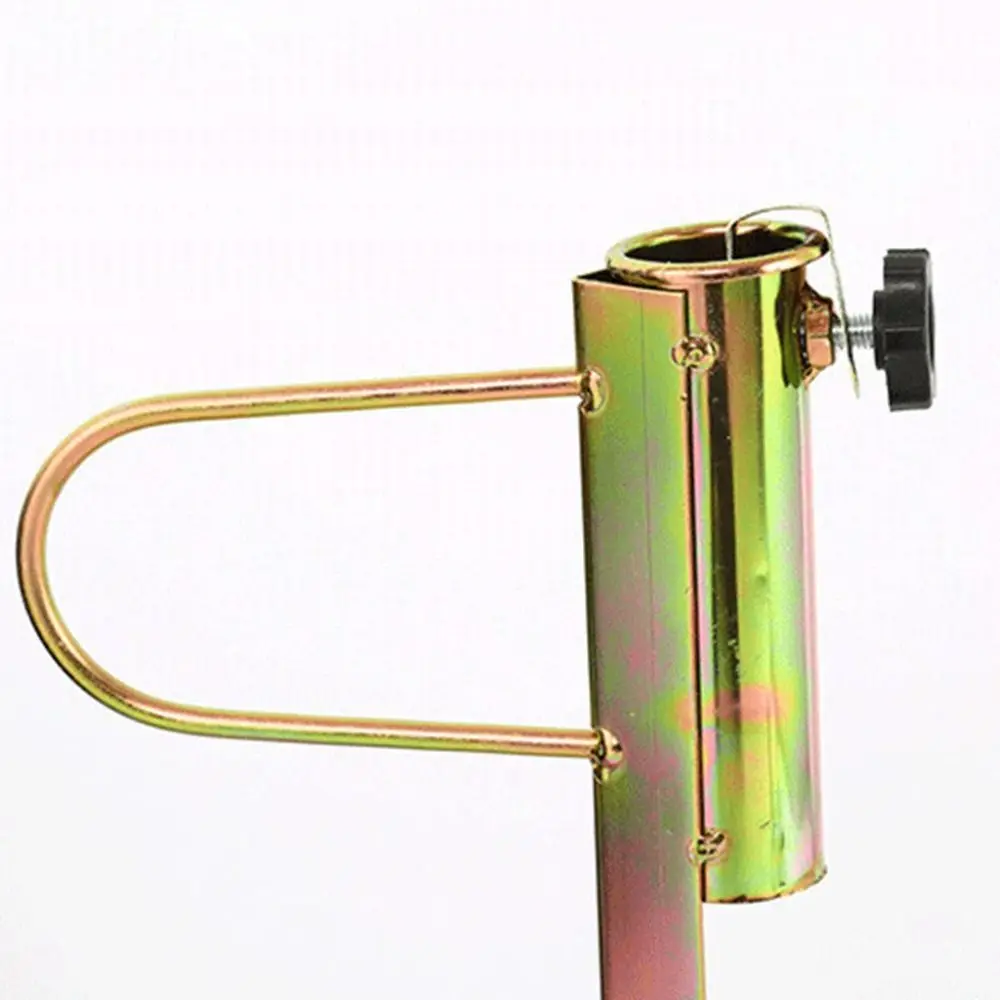Adjustable Umbrella Clamp Bracket Water-proof Easy To Install Deck Umbrella Mount Shock-proof Stable Patio Umbrella Holder