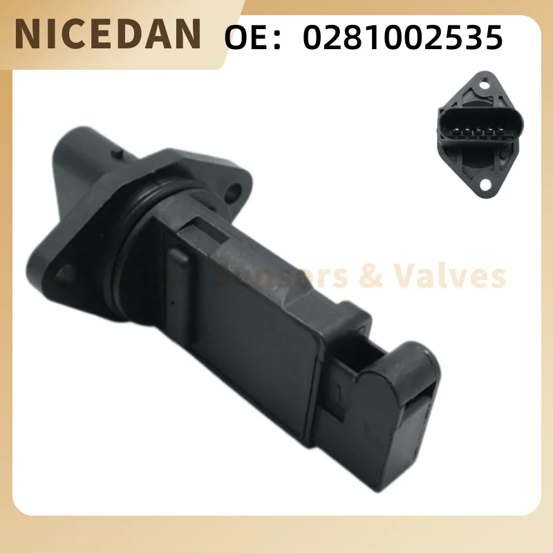 Mass Air Intake Meter Sensor For Renault Clio Megane Scenic Laguna Mercedes-Benz W204 W211 2.2CDI OM646 Auto Parts 0281002535
