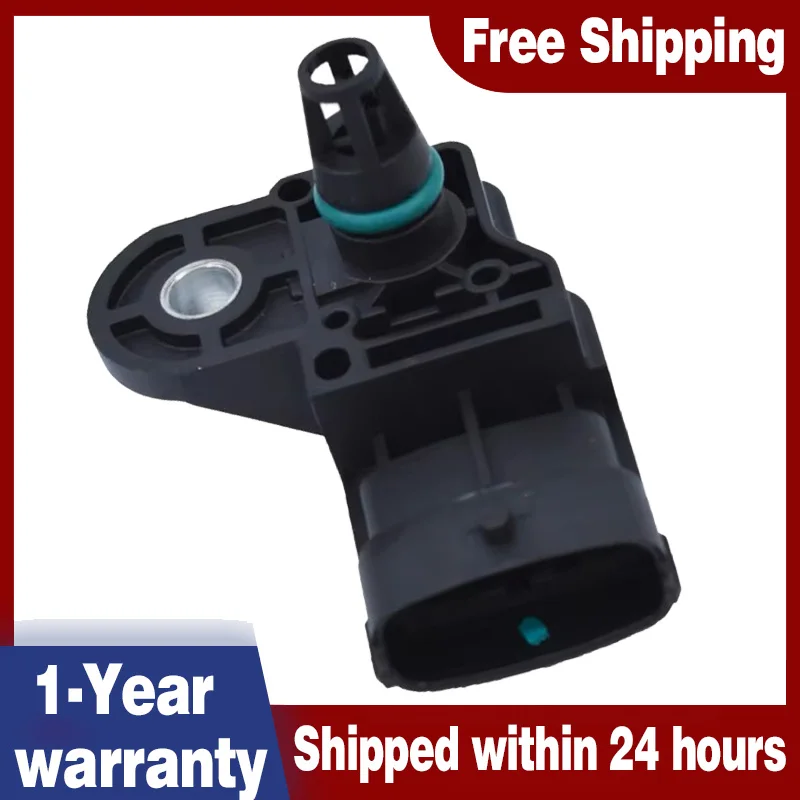 0281002437 TMAP T-Map Sensor 2410422 Compatible with 2008-2018 Polaris RZR Fit Fiat Benz iveco Opel Volkswagen 2411528 9196671