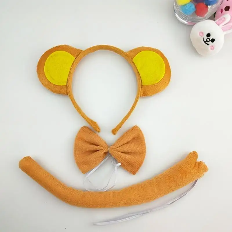 652f schattige dierenoorhoofdband Kid en volwassen verjaardagscadeau Halloween Decoration Dress-Up Safari-thema Party's
