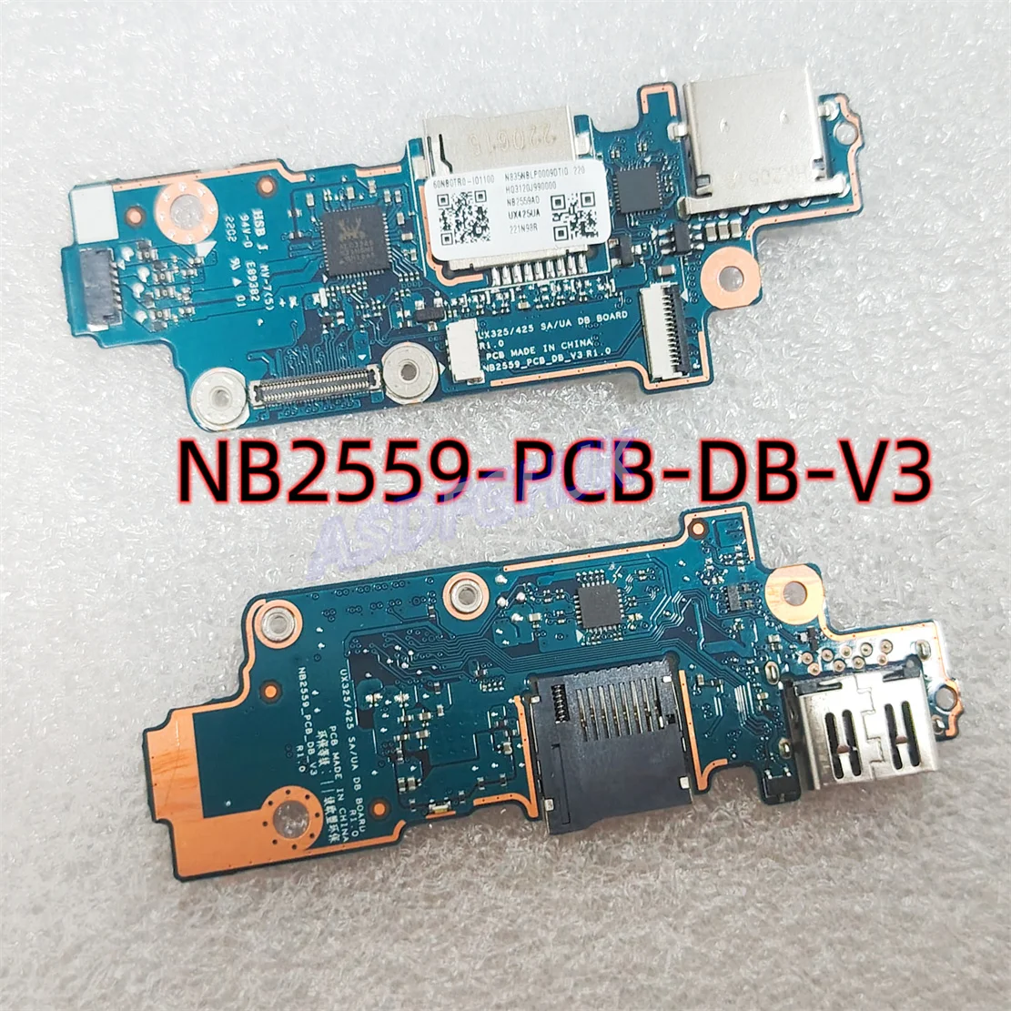 

USB BOARD For ASUS ZenBook 13 14 UX425EA UX325 UX325EA NB2555_PCB_DB_V2 NB2559_PCB_DB_V1 NB2559AD 100% Works Perfectly