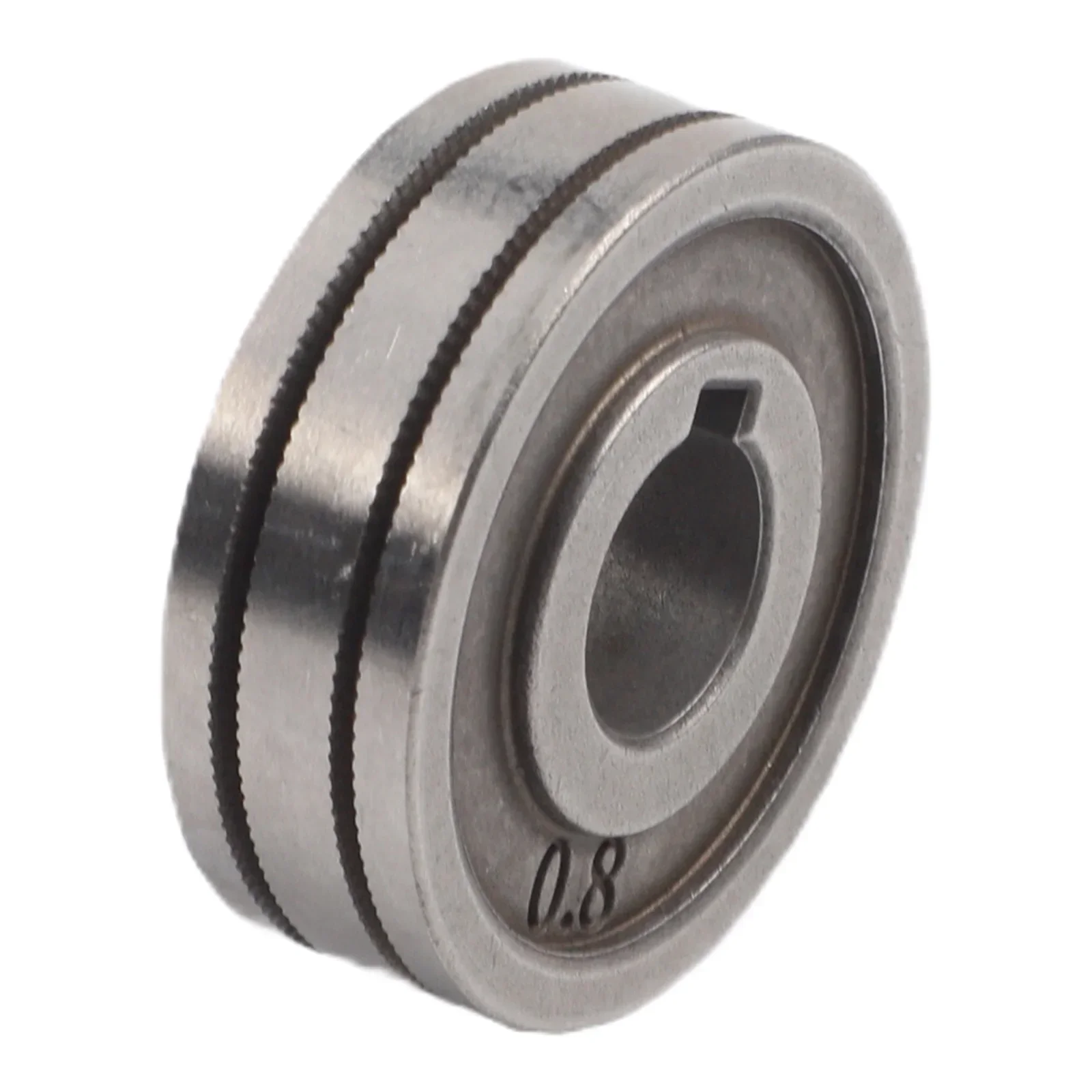 Set of 3 K Type For MIG Welding Wire Feeding Rolls 0 8 to 1 0mm for Welding Machines with Bearing Steel Material