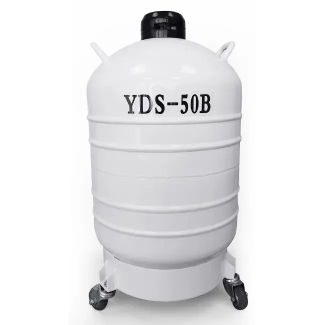 Hight quality 50l liquid nitrogen container 50l stainless steel cryogenic tank yds50b for transportation