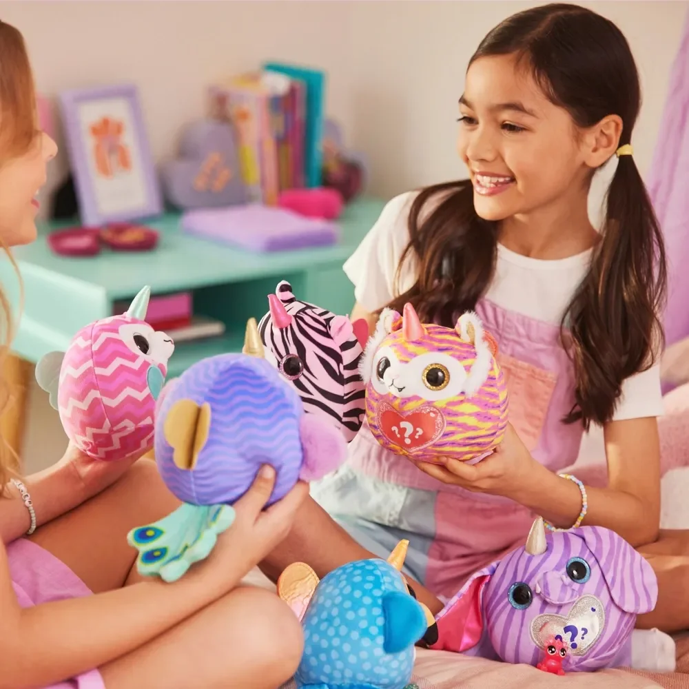 Zuru Rainbocorns مفاجأة البرية القلب مفاجأة سر الأصلي لطيف ألعاب من نسيج مخملي الماركات الصغيرة لعبة هدايا للأطفال يونيكورن اللعب