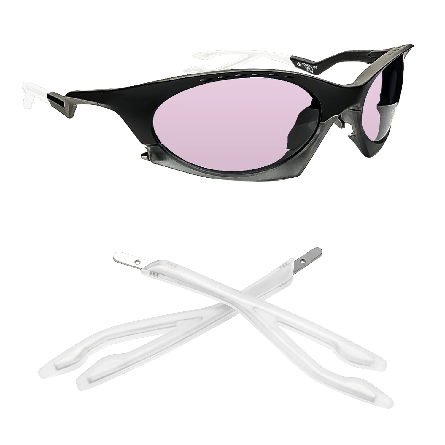 Anti-Slip Replacement Ear Socks Temple Arms for Oakley Plantaris OO9437 Sunglasses - Skin-Friendly Material