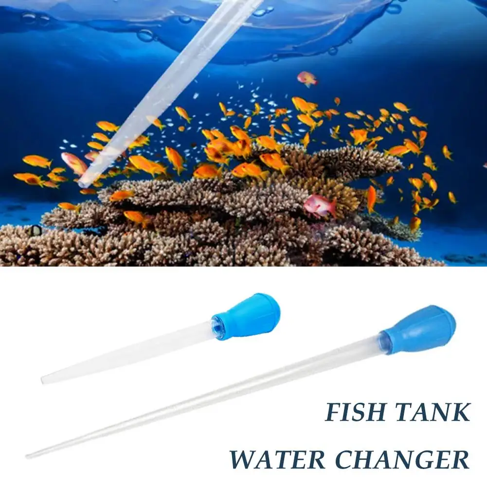 

Aquarium Siphon Lengthen Pipettes Fish Tank Vacuum Cleaner Simple Cleaning Tool for Aquarium Water Changer 28cm 54cm X6M2