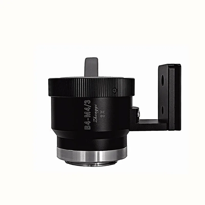 Zhongyi B4 2/3 Lens Adapter lens B4 to Micro 4/3 mount 2X Extender for Panasonic GH3 GH4 GH5 BMPCC