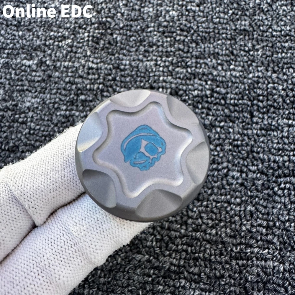 중고 ACEdc 오리지널 햅틱 코인 스테인리스 스틸 피젯 토이 성인용 불안 완화 장치