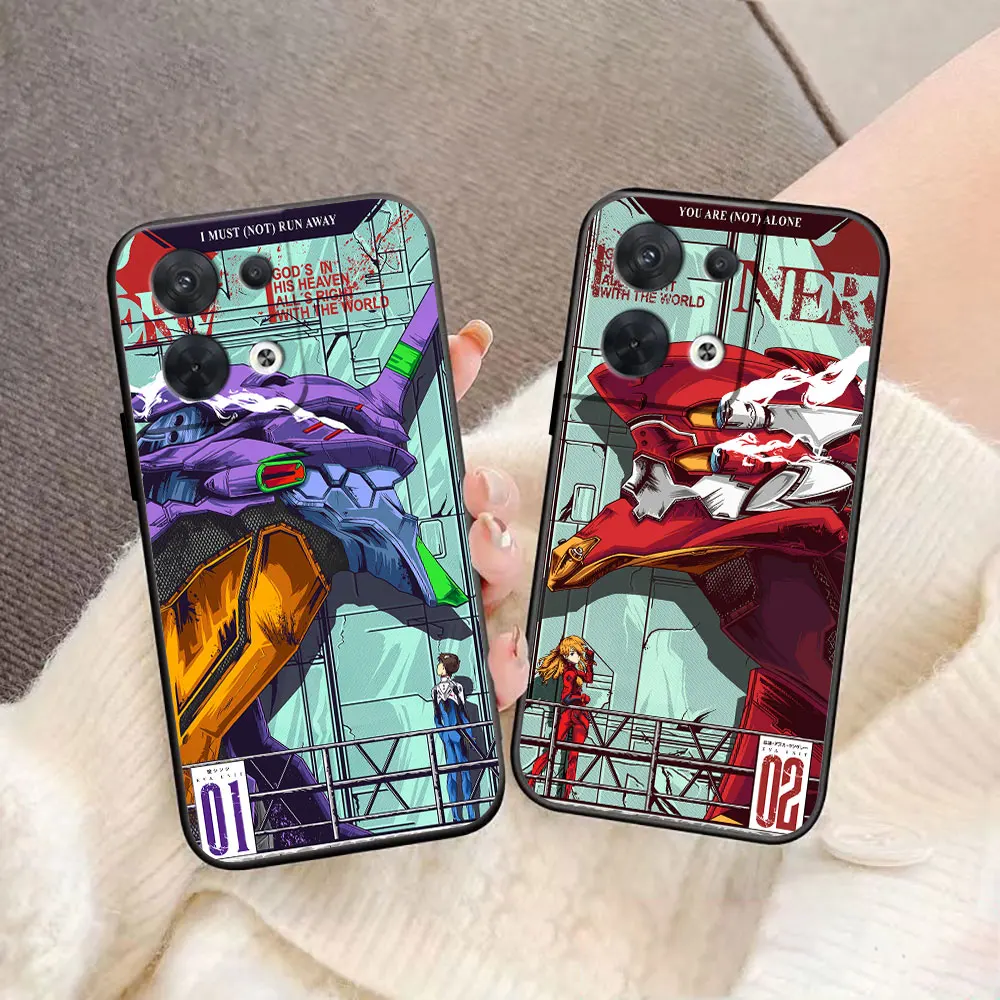 جديد G-Genesis E-Evangelion 01 02 غطاء جراب هاتف ل ممن لهم رينو 14 14F 13 13F 12 11 11F 10 8 8T 7Z 7 6 5 5F 4 4F لايت برو