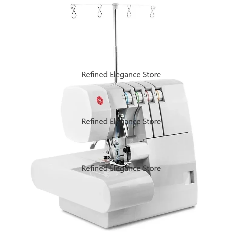 14HD854 Overlock Sewing Machine 2/3/4 Thread with Cover Stitch 220V for Home Use - Overlocking Seaming Machine