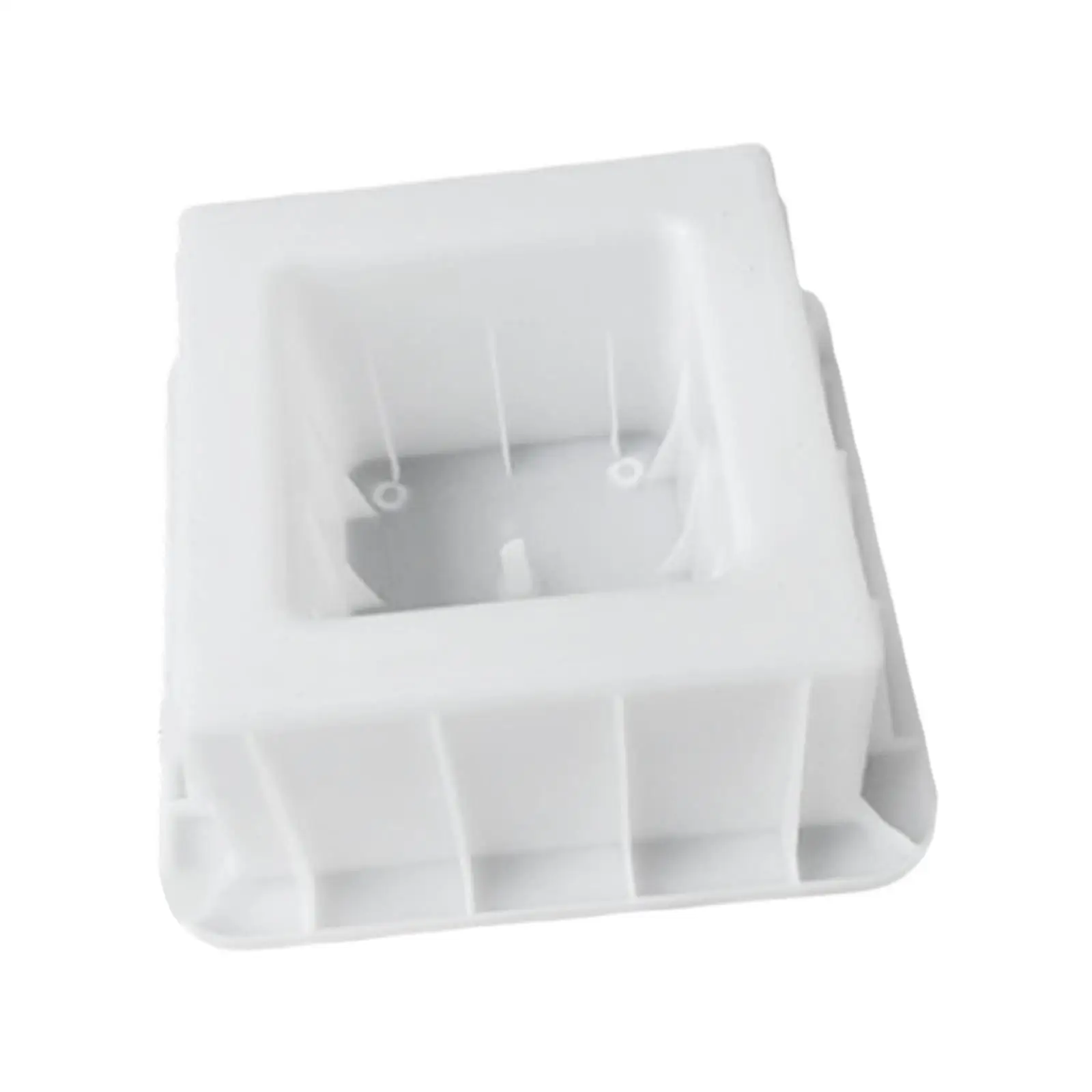 Concrete Mold Decorative Lightweight Reusable Multifunctional Concrete Block Brick Mould White Accessories for Yard Garden Patio