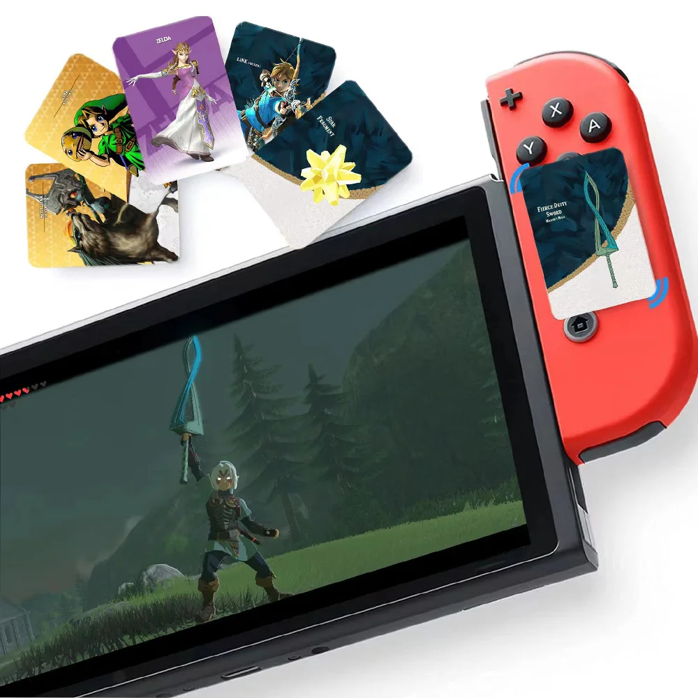 NEW 40 Zelda Amiibos Cards Apply to the Legend of Zelda: Tears of the Kingdo and the Legend of Zelda Latest Paragliding