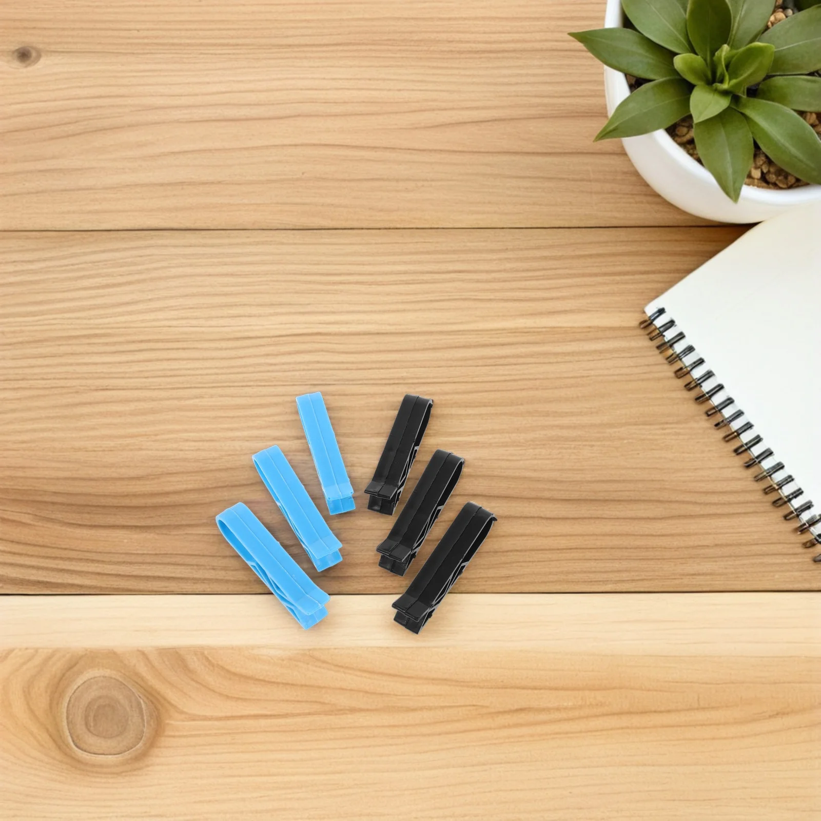 

20Pcs Garbage Bag Retainer Nonslip Trash Can Clips Plastic Wastepaper Basket Clamps for Household and Workspace