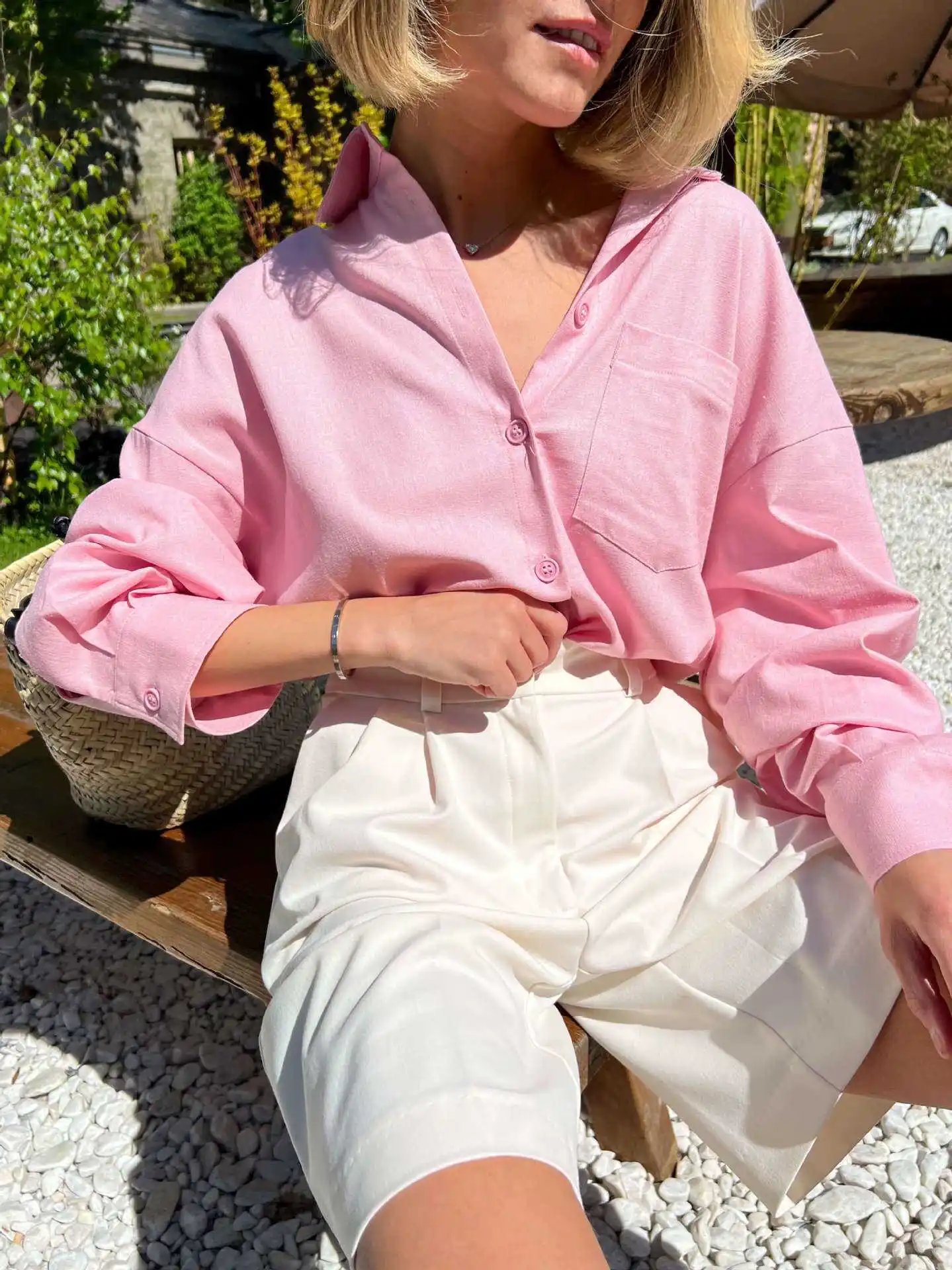 Ele Casual los vijfpuntspak orts Dames Faionable Loose orts Geschikt voor alle gelegenheden Zomer 2024