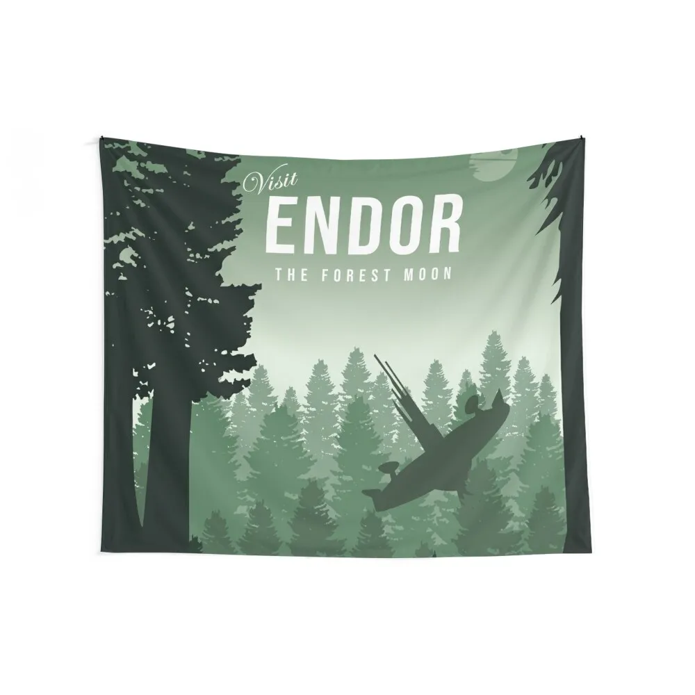 Visit Endor The Forest Moon Tapestry Wall Decorations Decoration For Home Decoration Pictures Room Wall Tapestry