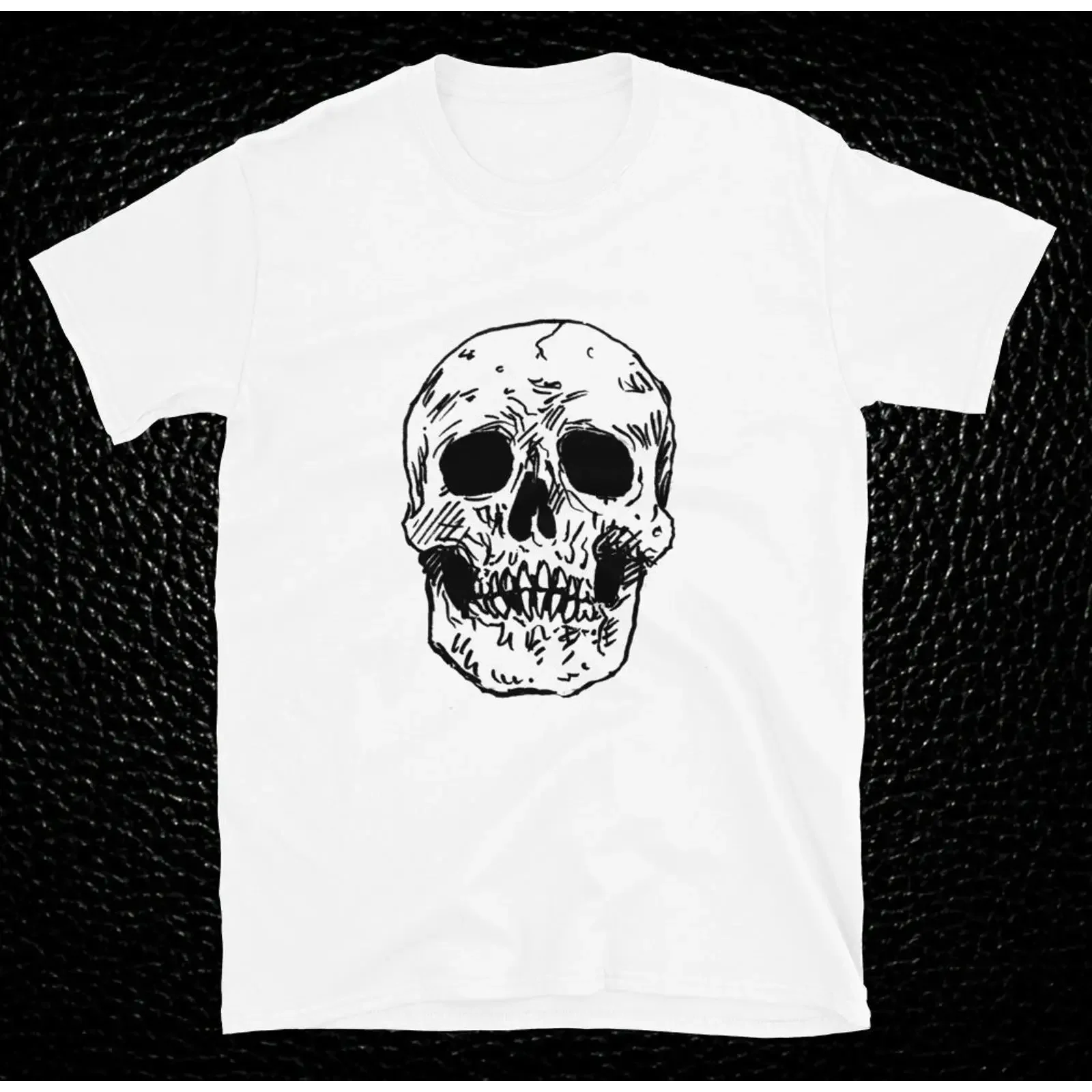 Sandoval Skull T Shirt vintage Washed Comfortable Unisex designer clothes Versatile Breathable Top For Everyday Wear Stylish
