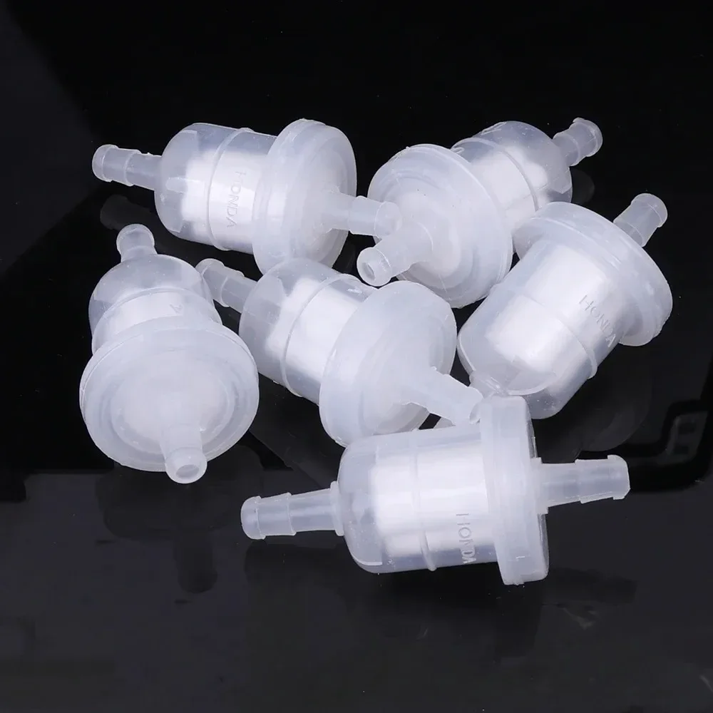 10PCS Gasoline Oil Filter Car Motorcycle Carburetor Oil Pipe Filter Cup Liquid Fuel Filter Suitable for Off-road Vehicles