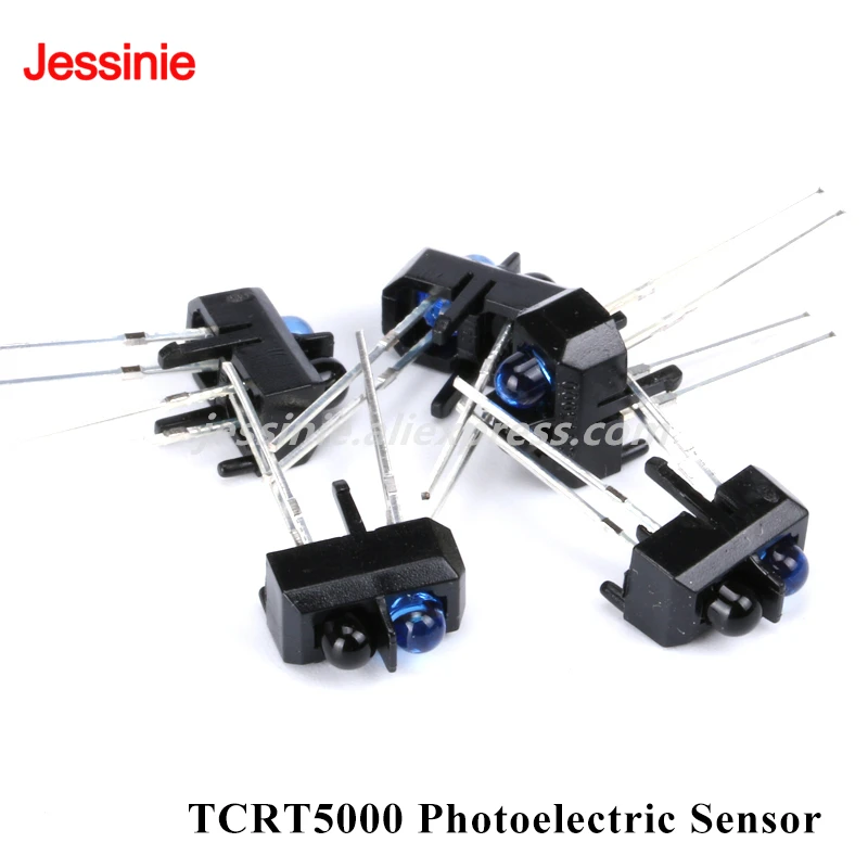 1-10PCS TCRT5000 QRE1113 Reflective Infrared Optical Photoelectric Switches Sensor Module Tracing Obstacle Avoidance for Arduino