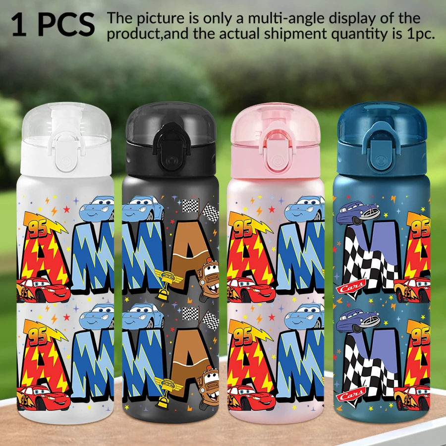 

1Pc Disney Lightning McQueen/Racing Story/Motif 26oz Plastic Water Bottle Sports Cup As Birthday/Back To School Gift