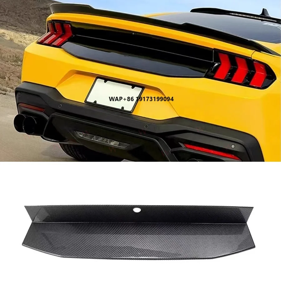 

Carbon Fiber Rear Trunk Cover for-Ford Mustang Dark Horse 2024+ Rear Trunk Lid Panel Cover Trim Car Body Kits