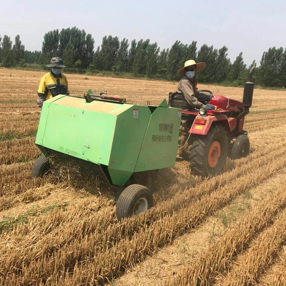 Automatic Hay Baler Machine Hydraulic Silage Grass Wrapper Baler Grass Silage Straw Hay Alfalfa Baling Machine