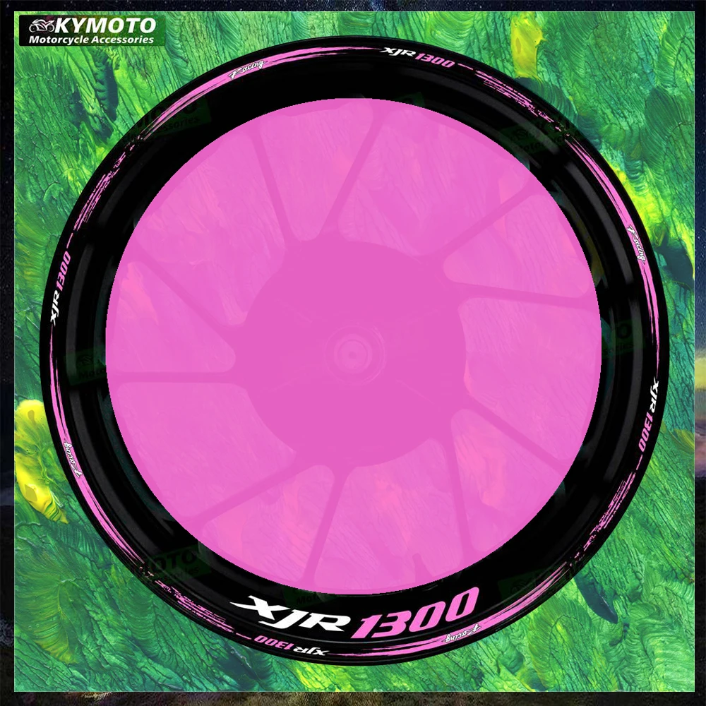 

Аксессуары для мотоциклов XJR1300 XJR 1300, 17-дюймовые наклейки на передние и задние колеса, модифицированные светоотражающие наклейки на обод колеса